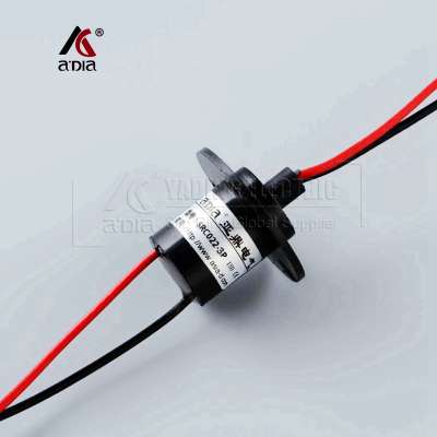 SRC 022-3 dia.22mm 3wires16A/wires current collector capsule through hole brush slip ring