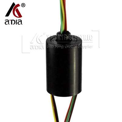 Capsule Slip Ring AC 240V for Monitor Robotic 12.5mm 300Rpm 6 Wires CIRCUITSx2A