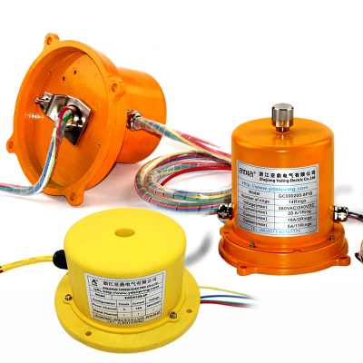 IP67 Custom Construction Mobile Crane Slip Ring Assemblies